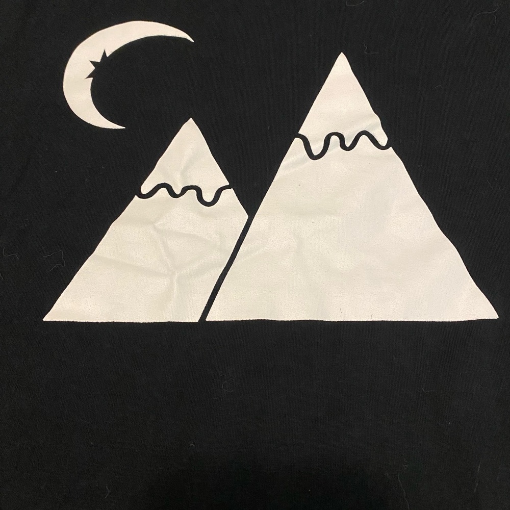 Zyia Active Mountain Moon Logo Muscle Tee Black Tank Top Size XXL Workout Gym - Picture 5 of 10